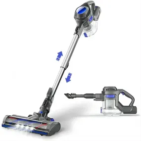 MOOSOO XL-618A X6/XC1 4-In-1 Stick Vacuum Cleaners -  Cordless Blue Vacuum