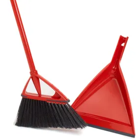 Oskar Broom with Dustpan