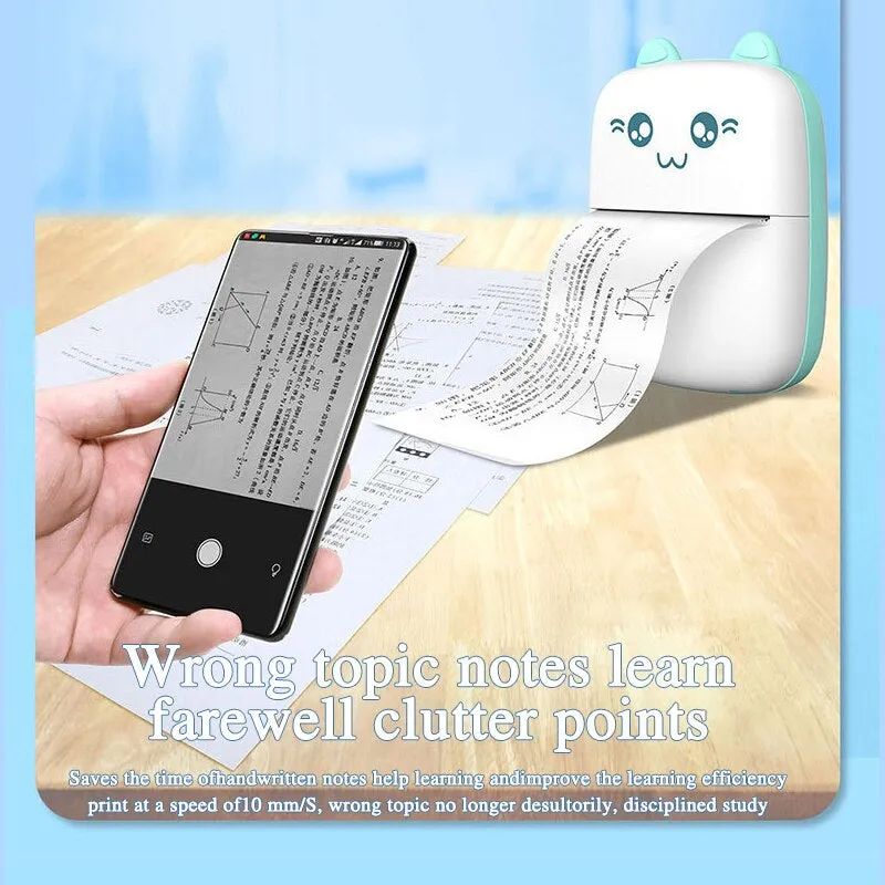 😍 Portable pocket printer