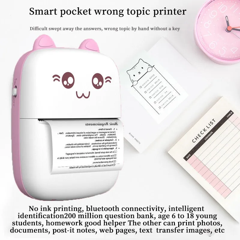 😍 Portable pocket printer