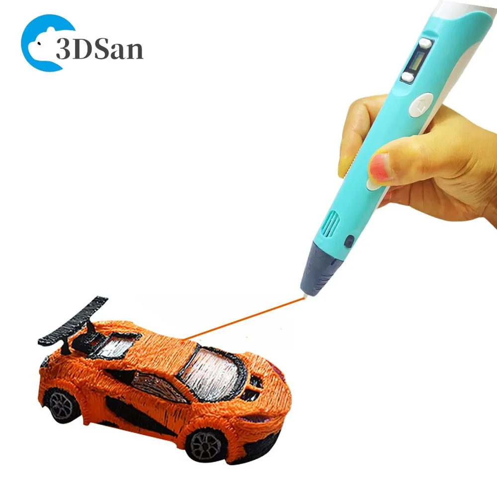 3D Printer Pen 3D Pen OLED Display For Kids/Adults Art Craft Print PLA/ABS Filaments 3D Drawing Printer Creative Design Drawing