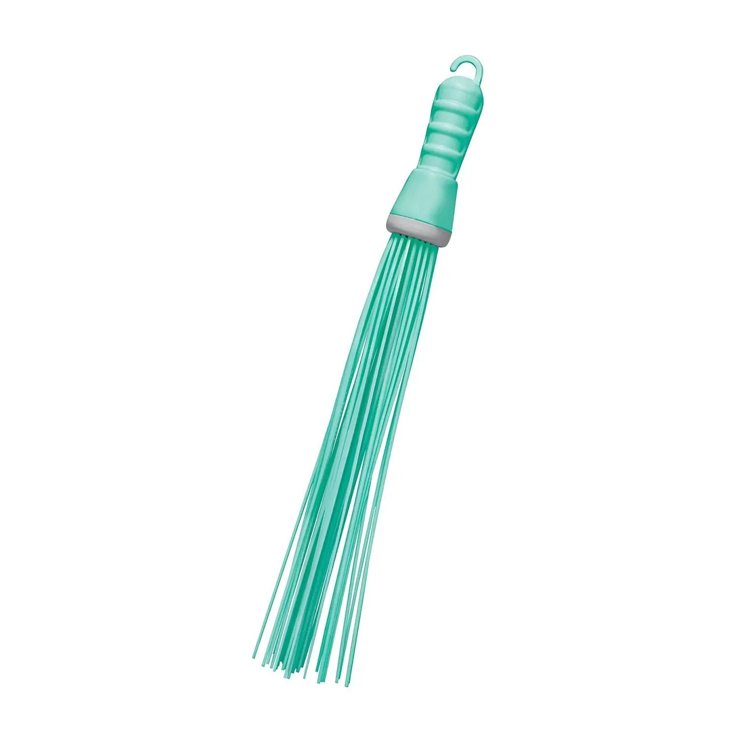 4024 Plastic Hard Bristle Broom for Bathroom Floor Cleaning and Scrubbing, Wet and Dry Floor Cleaning