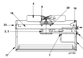 7629423 Manitowoc Fan Motor 115v