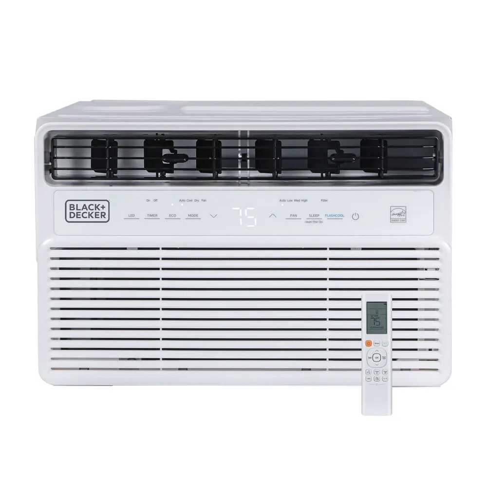 8,000 BTU Inverter Window Air Conditioner, Remote Control