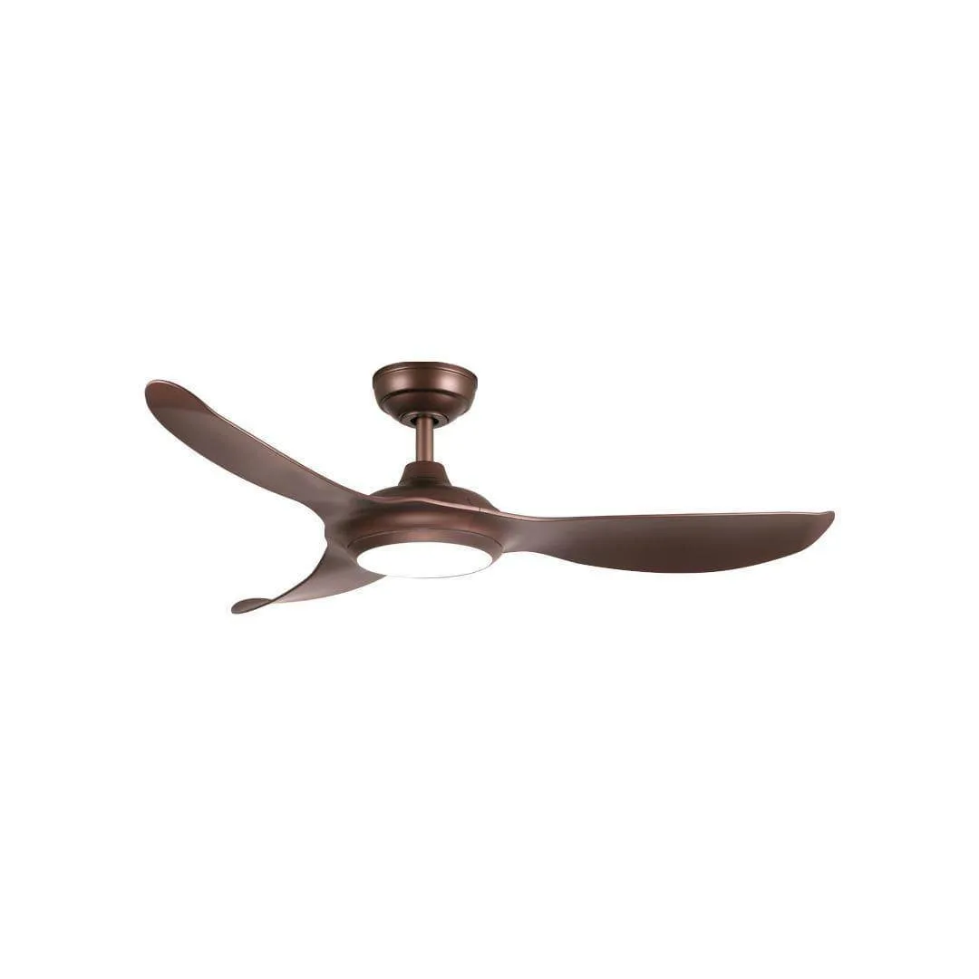 Acorn Voga Ceiling Fan with Light DC-368-SG (38"/48"/58")