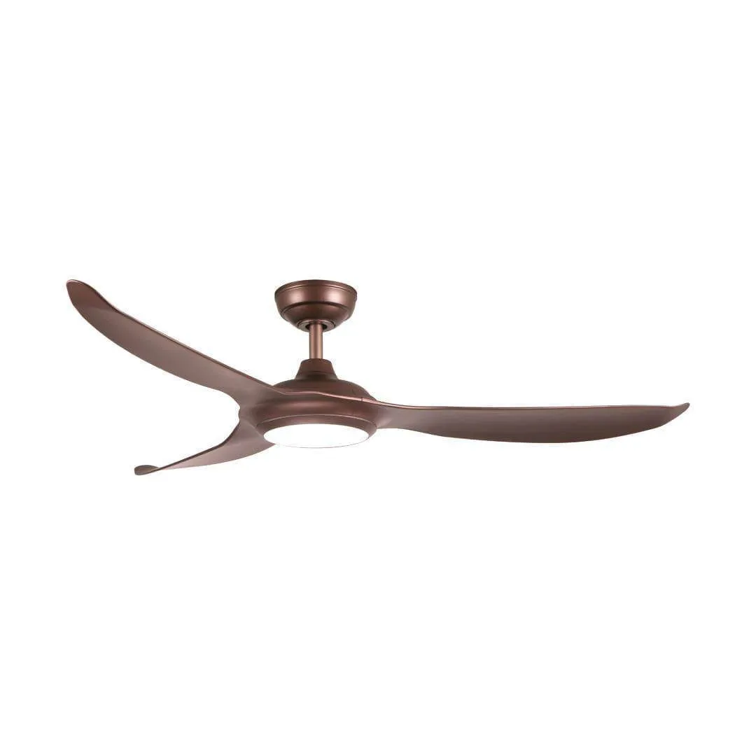 Acorn Voga Ceiling Fan with Light DC-368-SG (38"/48"/58")