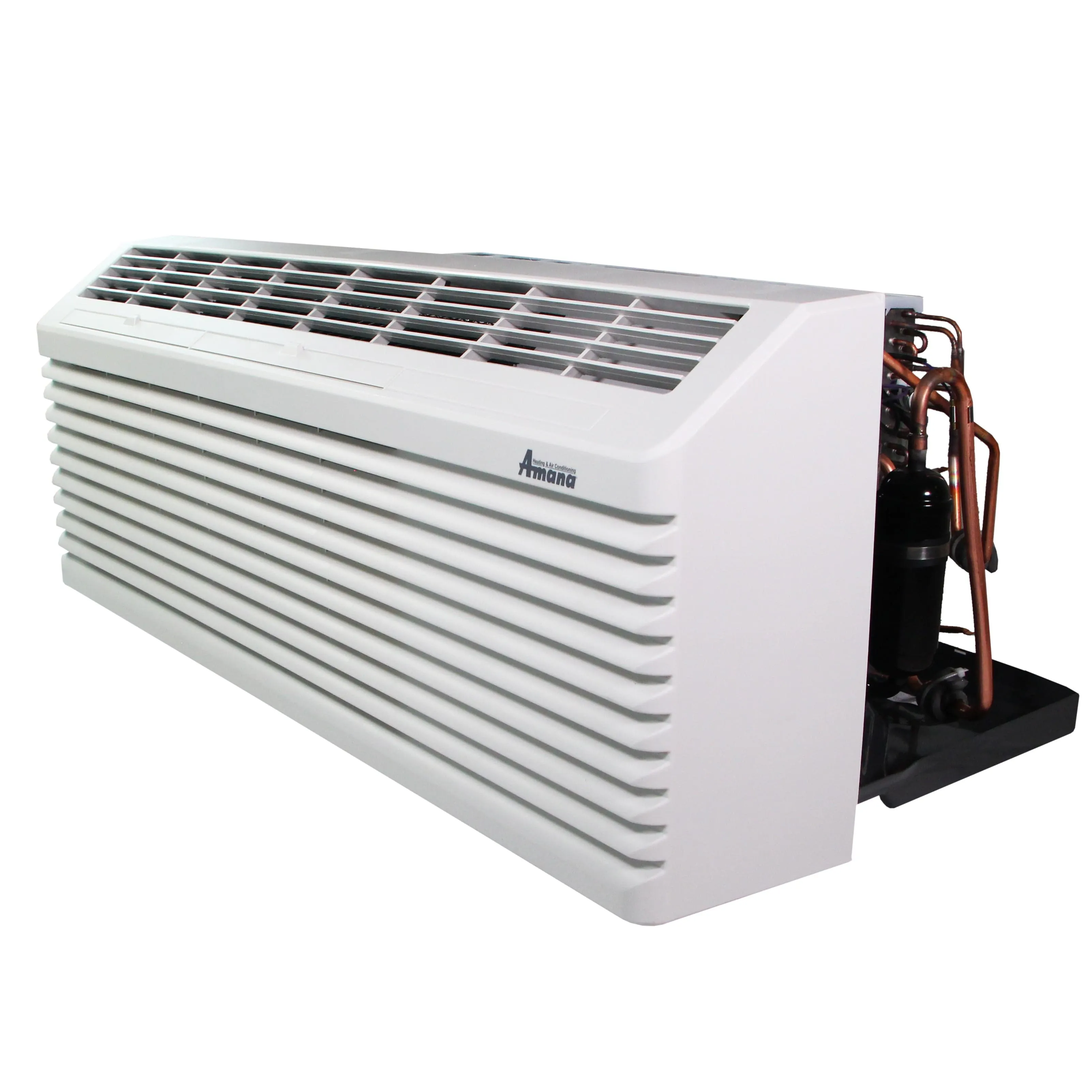 AMANA PTAC 12,000 BTU Air Conditioner PTC123J50CXXX with 5kW Heater Seacoast Protection 30A Plug