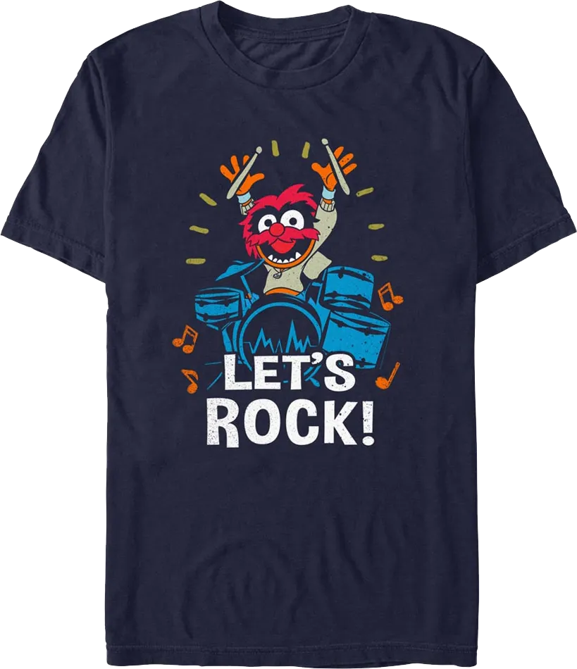 Animal Let's Rock Muppets T-Shirt