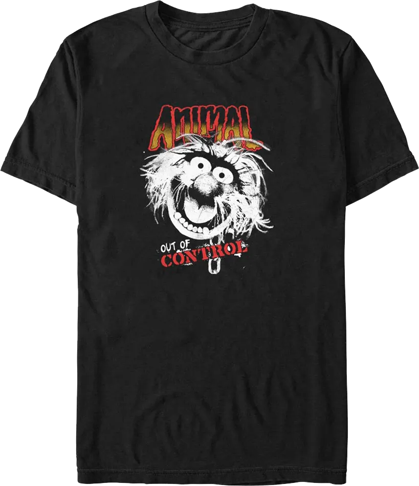 Animal Out Of Control Muppets T-Shirt