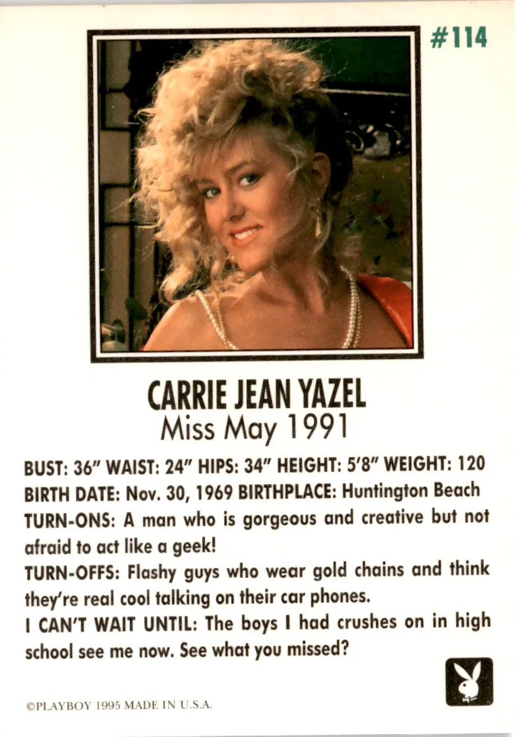 Autograph - Carrie Jean Yazel