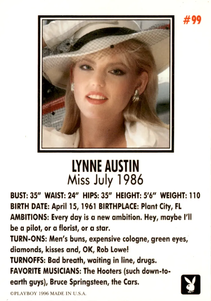 Autograph - LYNNE AUSTIN (295/2750)