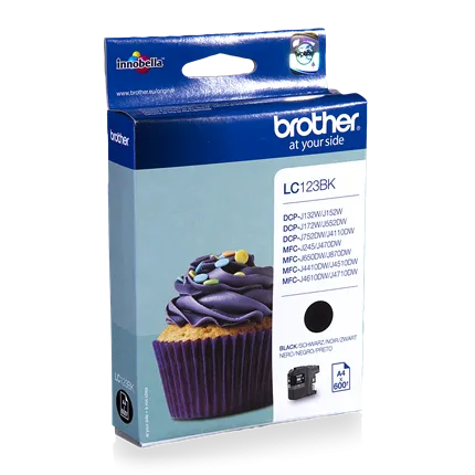 Brother LC-123BK Inktcartridge