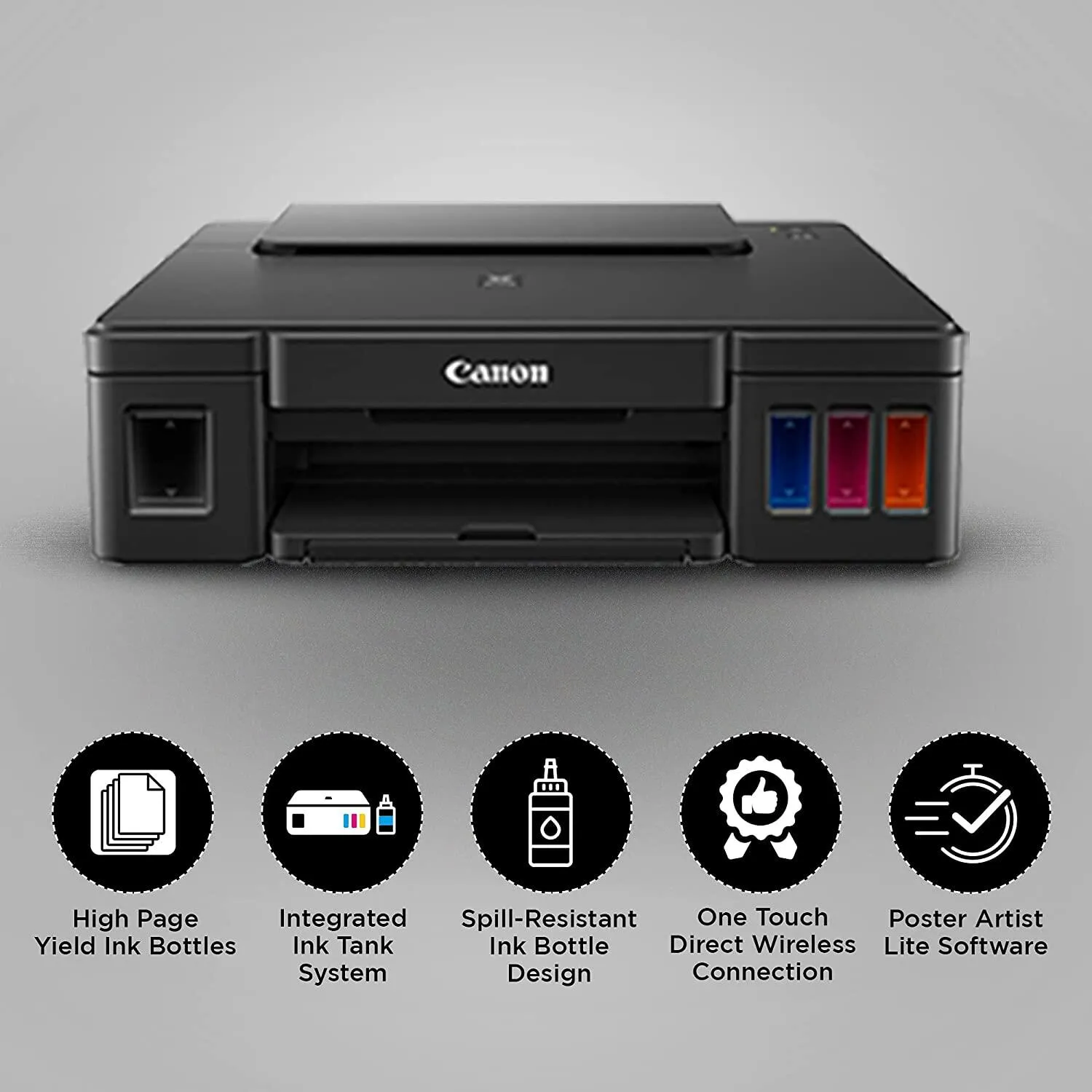 Canon PIXMA G3010 Refillable Ink Tank Wireless All-In-One Printer Inkjet Printer similar G3020 L3250 L3150 T520W T420W