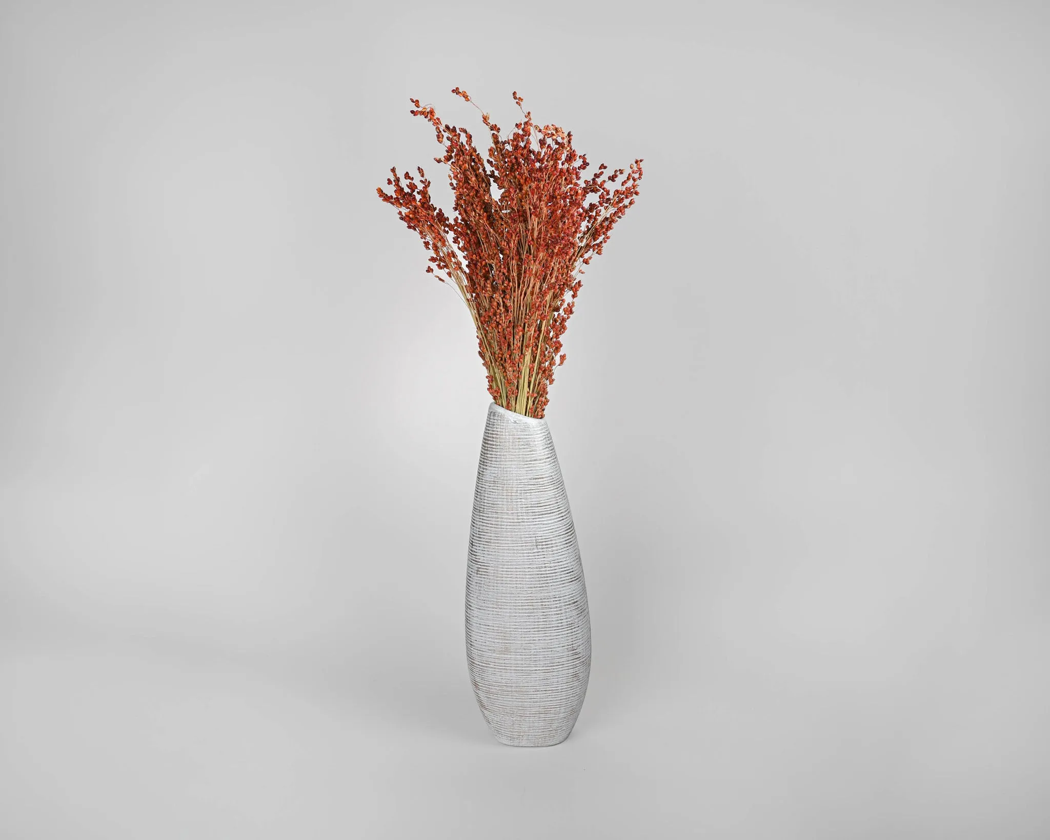 Dried Red Broom Corn - Decorative Broom Corn