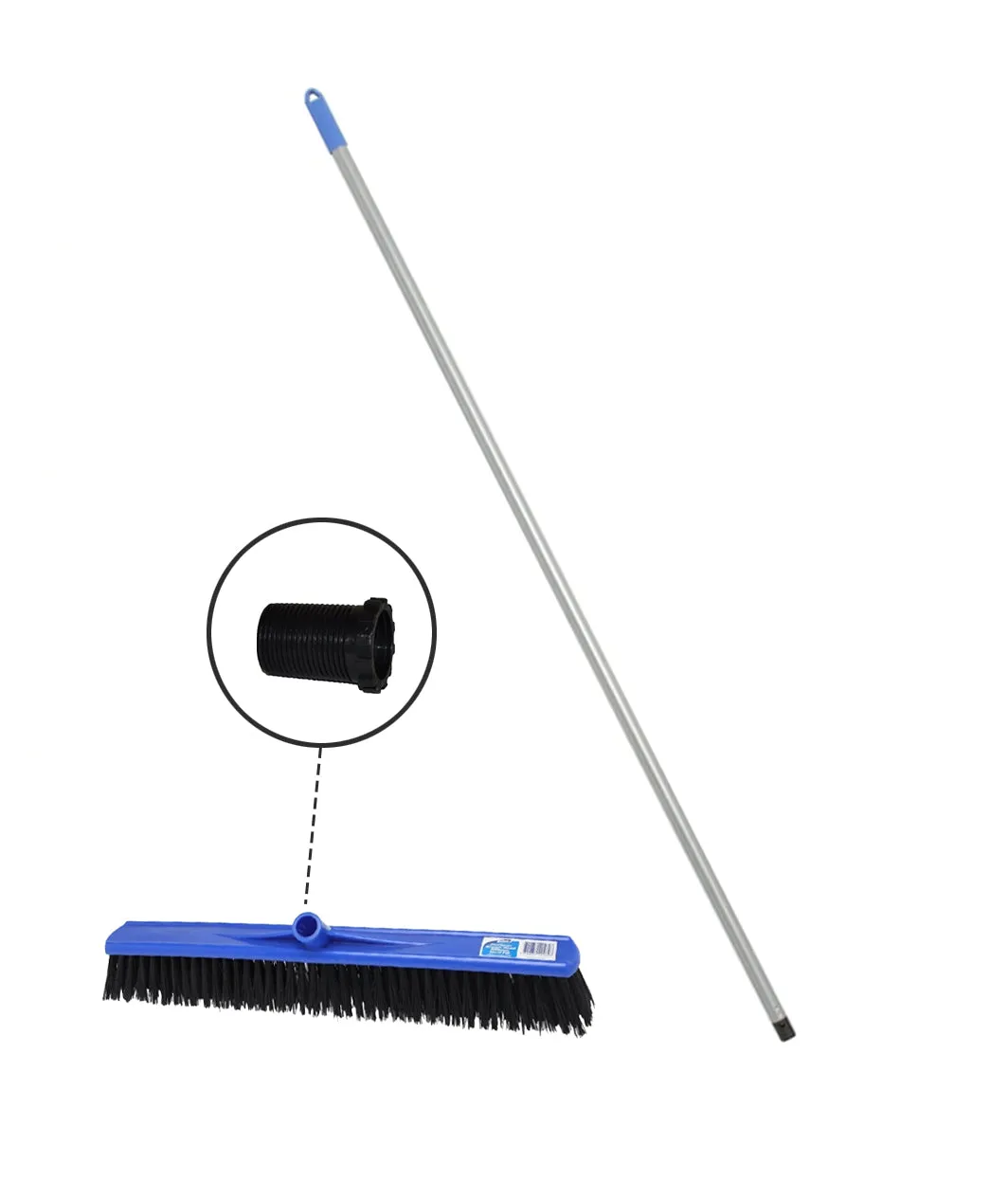 Edco Platform Broom Complete - 1 Unit