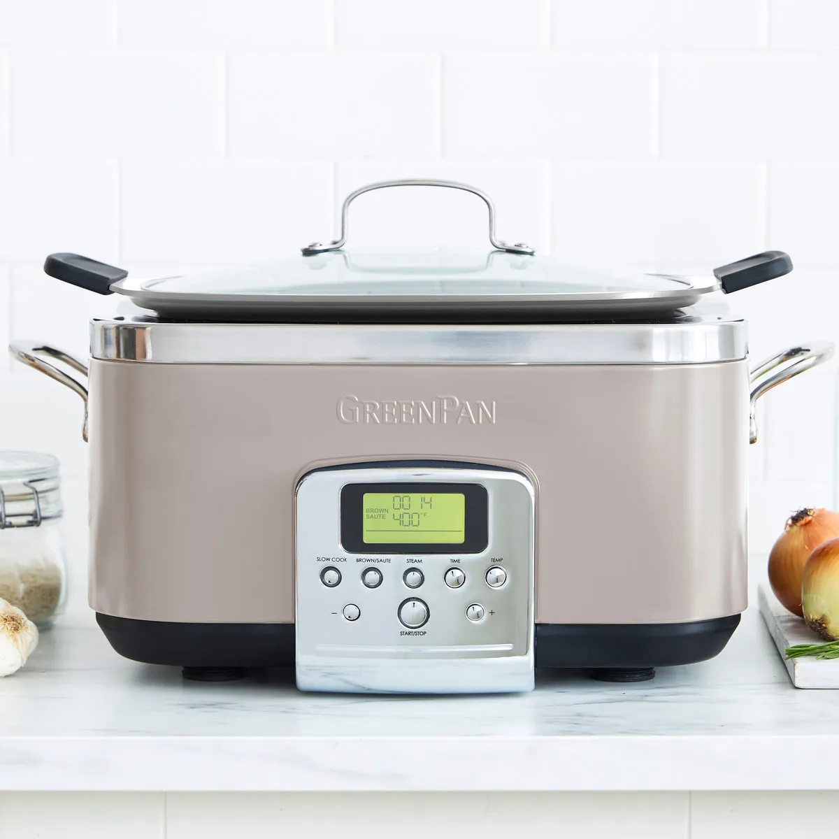 Elite 6-Quart Slow Cooker | Clay