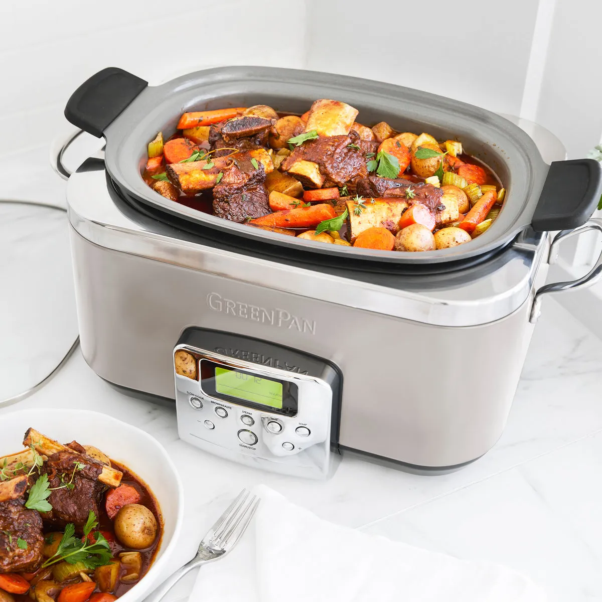 Elite 6-Quart Slow Cooker | Clay