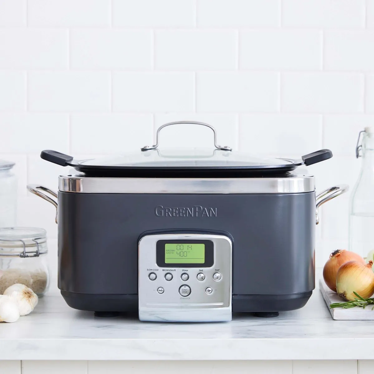 Elite 6-Quart Slow Cooker | Graphite