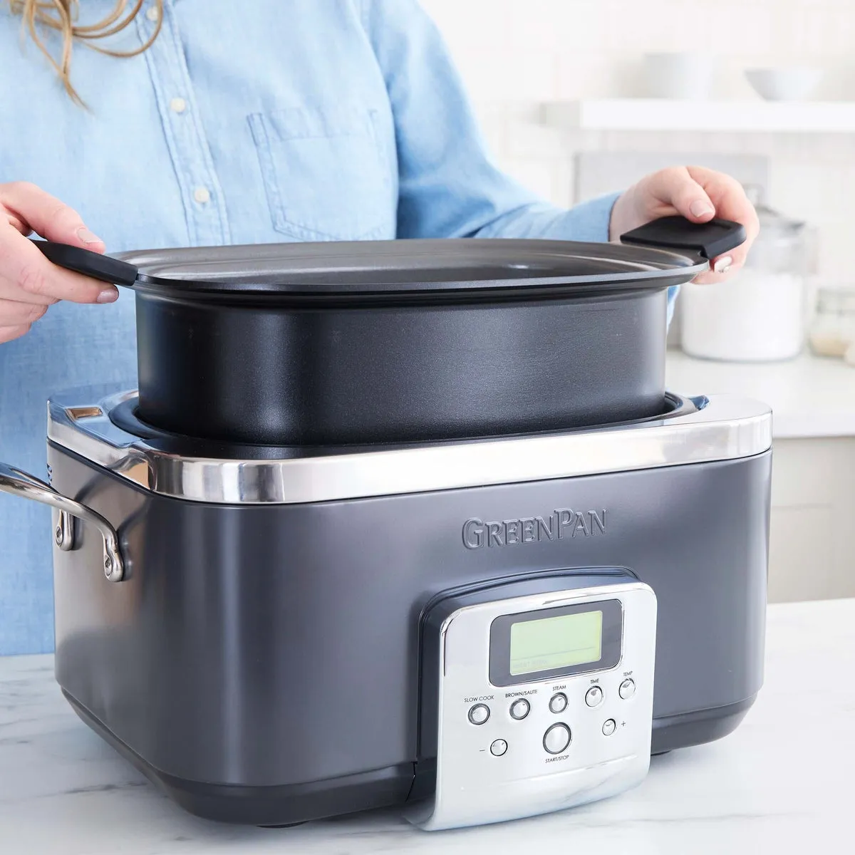 Elite 6-Quart Slow Cooker | Graphite