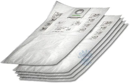 Festool 496186 Self-Cleaning Filter Bags