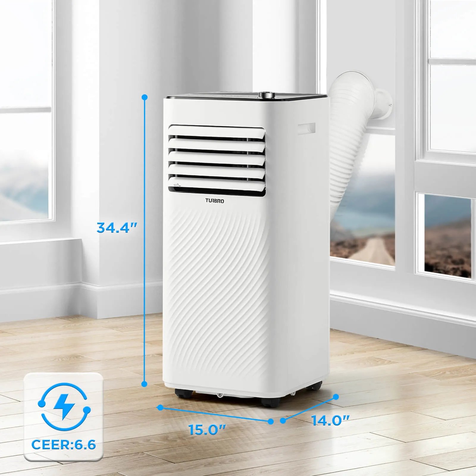 Finnmark 10,000 BTU Portable Air Conditioner