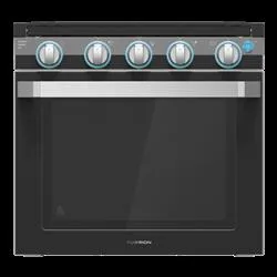 Furrion FS21DB4A-BL 21" 3 Burner Range Black Lippert Components 07-0280