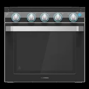 Furrion FS21DB4A-BL 21" 3 Burner Range Black Lippert Components 07-0280