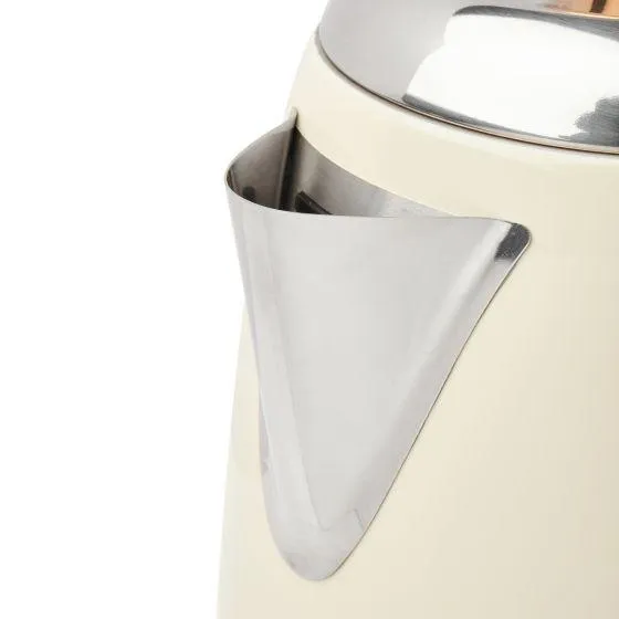 Haden Salcombe Cream And Copper 1.7L Kettle