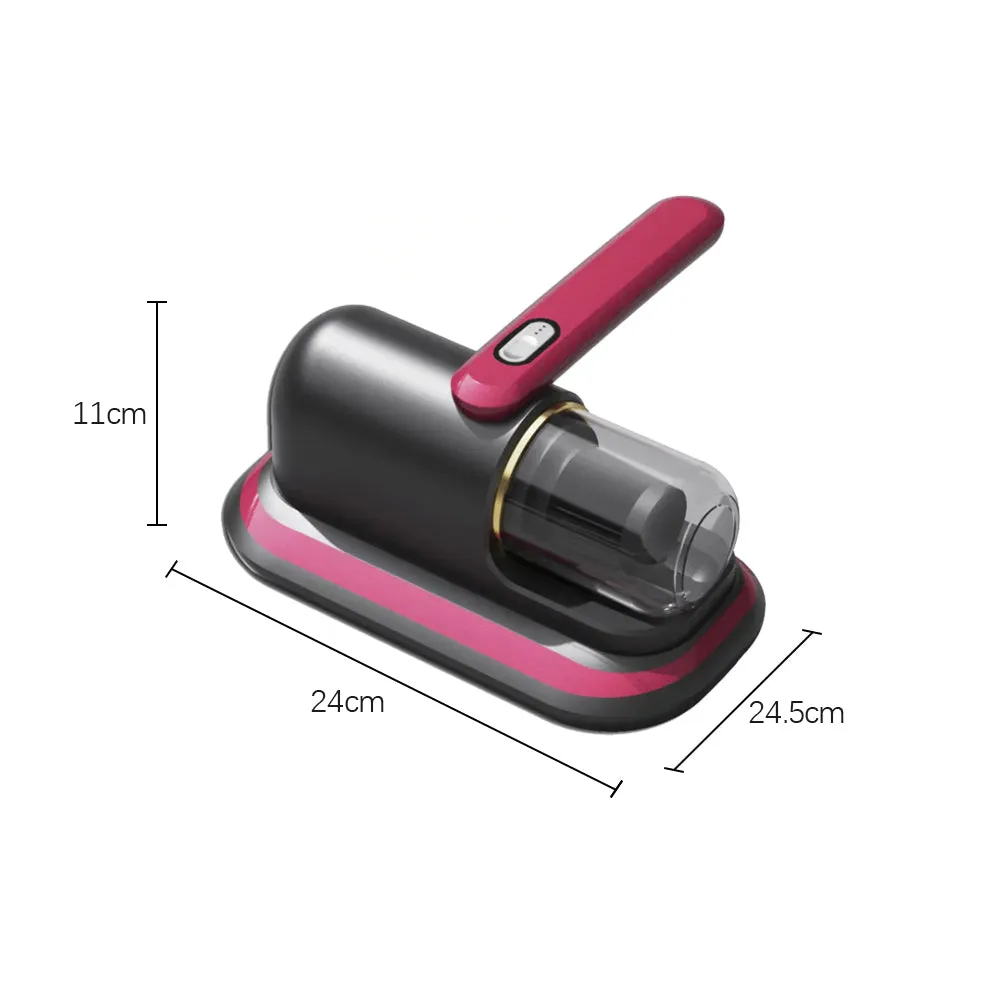 Handheld Dust Removal Vacuum Cleaner with UV Light- USB Charging