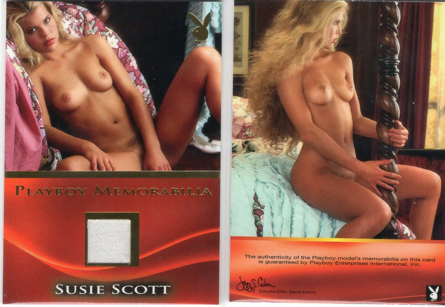 HARD BODIES: Memorabilia - Suzie Scott (GOLD FOIL)