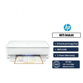 HP (6075/6475) DeskJet Plus Ink Advantage All-in-One Printer