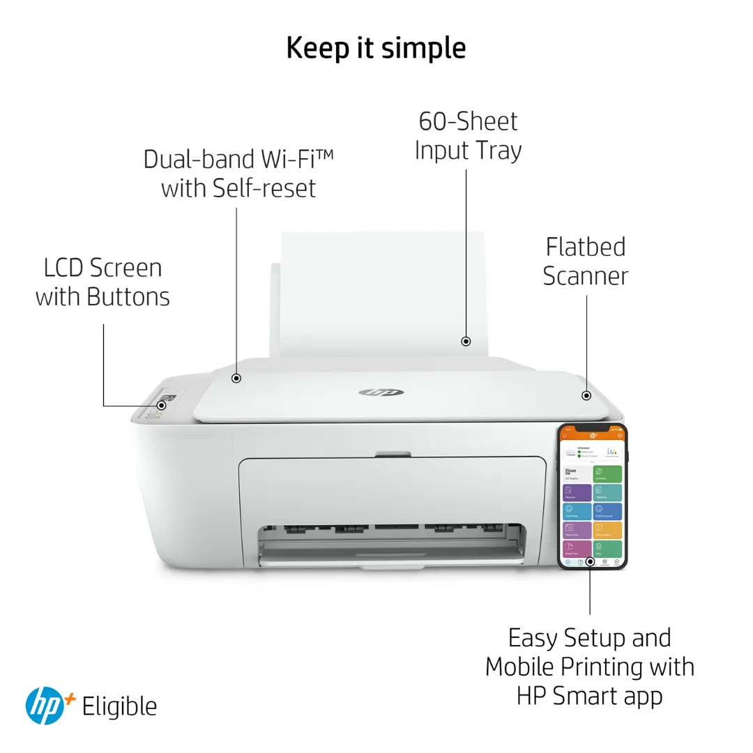 HP Deskjet 2710e All-in-One Wireless Printer