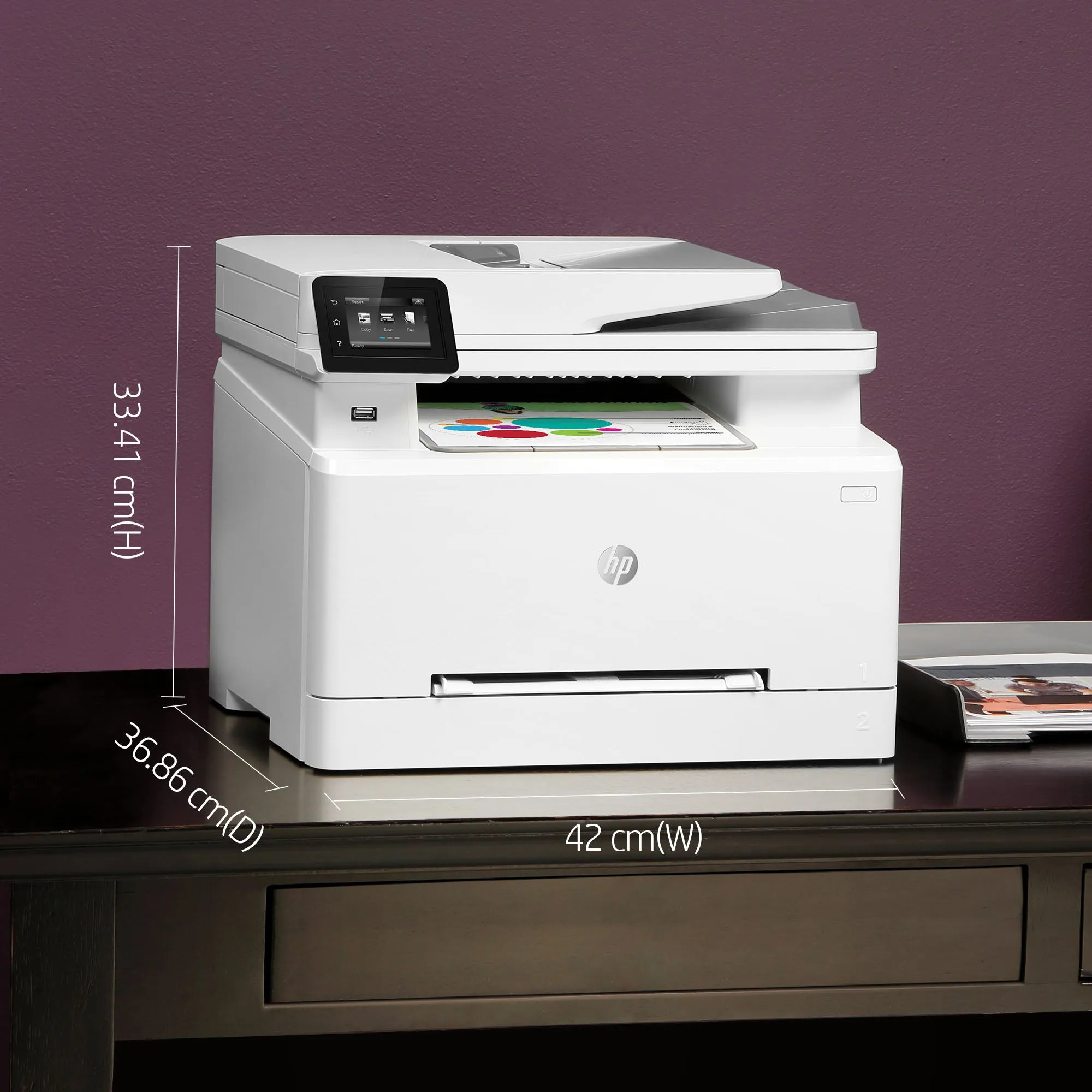 HP Laserjet Pro MFP M282nw Printer (7KW72A)