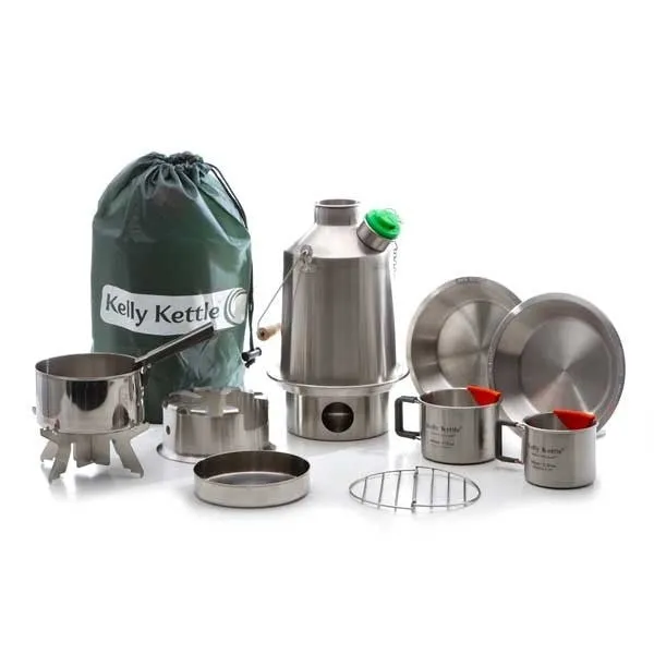 Kelly Kettle Ultimate 'Scout' Kit (Stainless Steel)