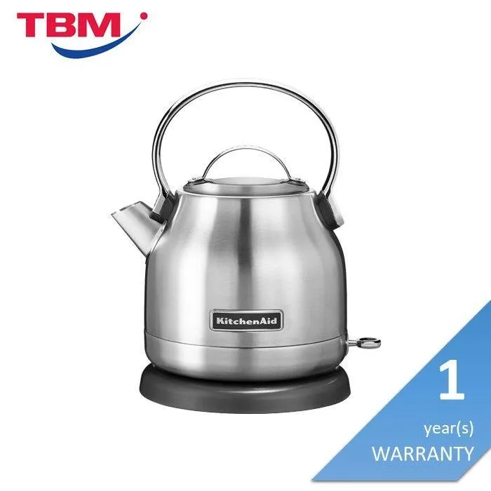 KitchenAid 5KEK1222BSX Electric Kettle Brush Stainless Steel Cladding