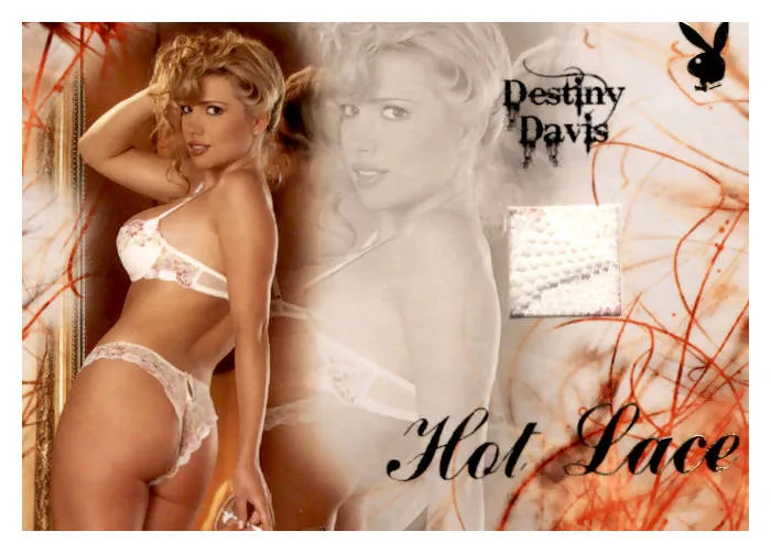 LINGERIE HOT LACE Memorabilia 'HOT LACE' - DESTINY DAVIS