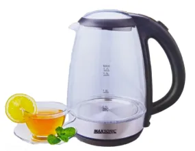 Maxsonic Glass Electric Kettle 1.7 Lt