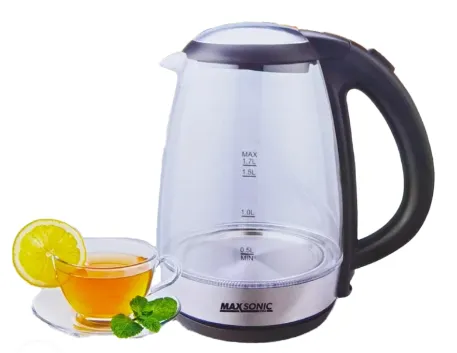 Maxsonic Glass Electric Kettle 1.7 Lt