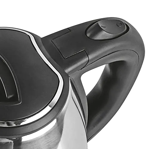 Milton Insta Electric 1500 Stainless Steel Kettle, 1.5 Litres, Silver