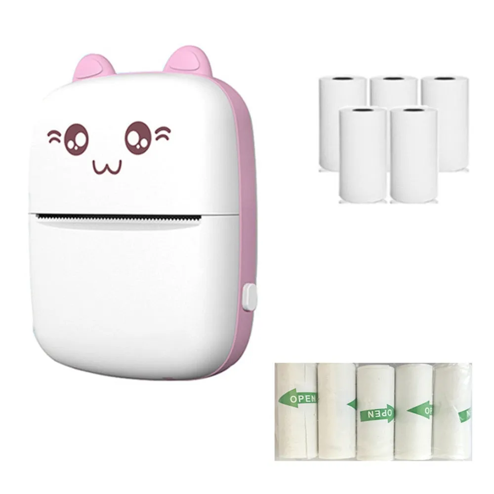 MINI CAT Bluetooth Pocket Thermal Label Printer