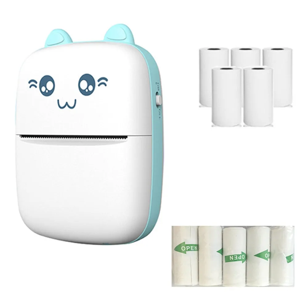 MINI CAT Bluetooth Pocket Thermal Label Printer