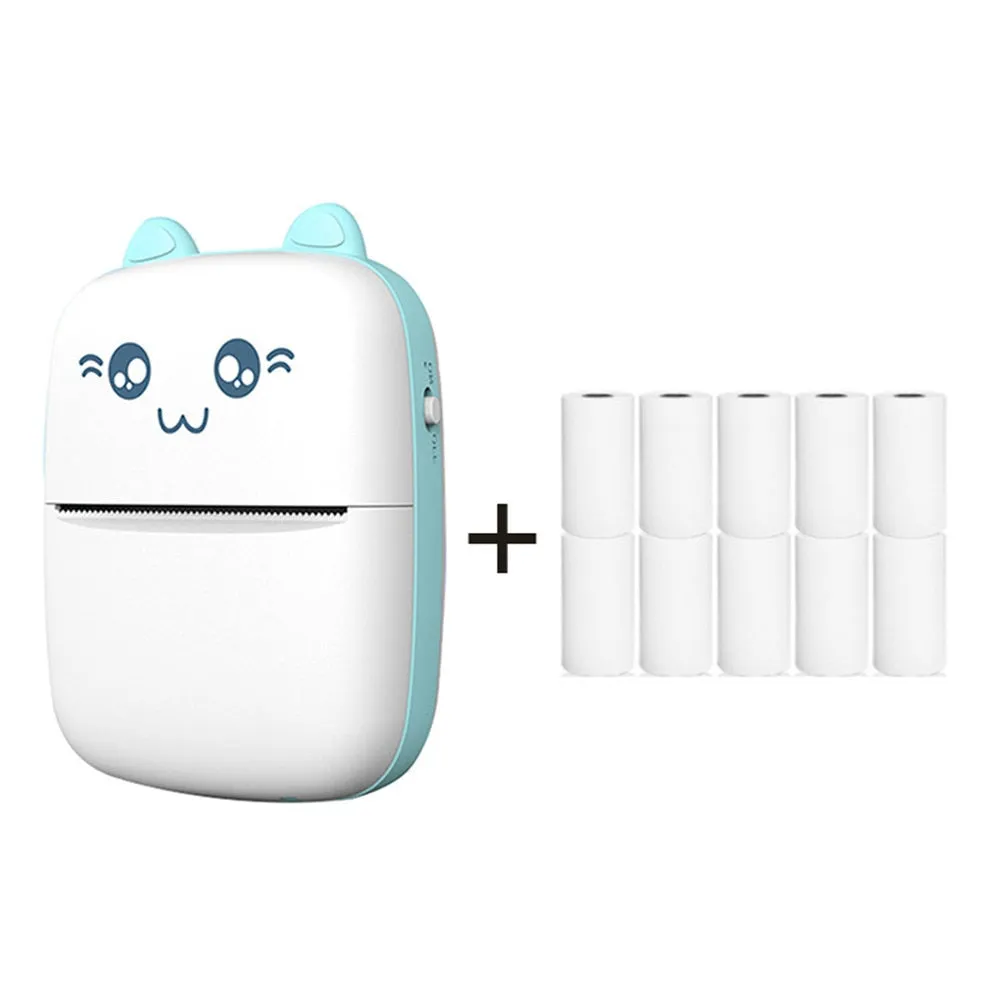 MINI CAT Bluetooth Pocket Thermal Label Printer