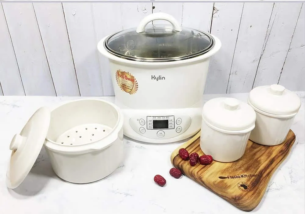 Multi-Stew Cooker 9 Menus 4 Ceramic Pots 2.2L Kylin