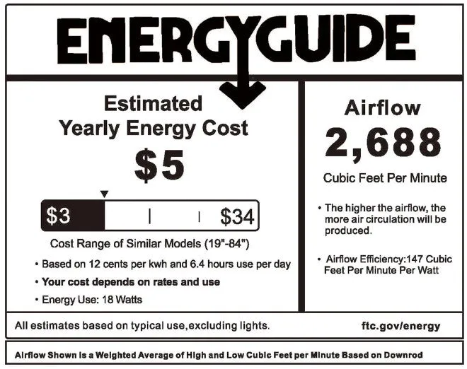 NICOLET 52 inch 3-Blade Flush Mount Smart Ceiling Fan with LED Light Kit & Remote- Silver/Antique Walnut