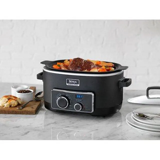 Ninja 3-in-1 6 Quart Stovetop, Oven, & Slow Cooker Cooking System | MC751