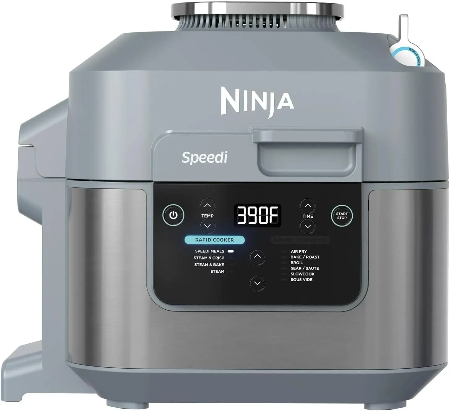 Ninja Speedi Rapid Cooker & Air Fryer, 6-Qt Capacity, 10-in-1 Functions to Steam (SF300)