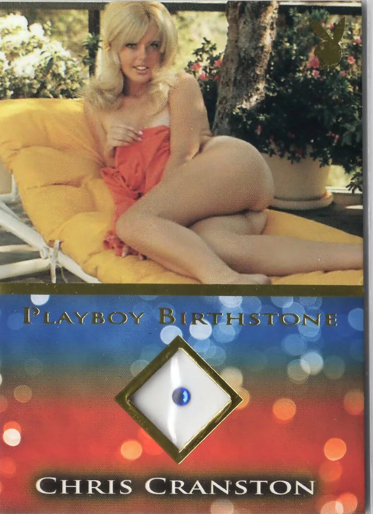 PLAYMATES IN PARADISE: Birthstone - Chris Cranston (GOLD FOIL)