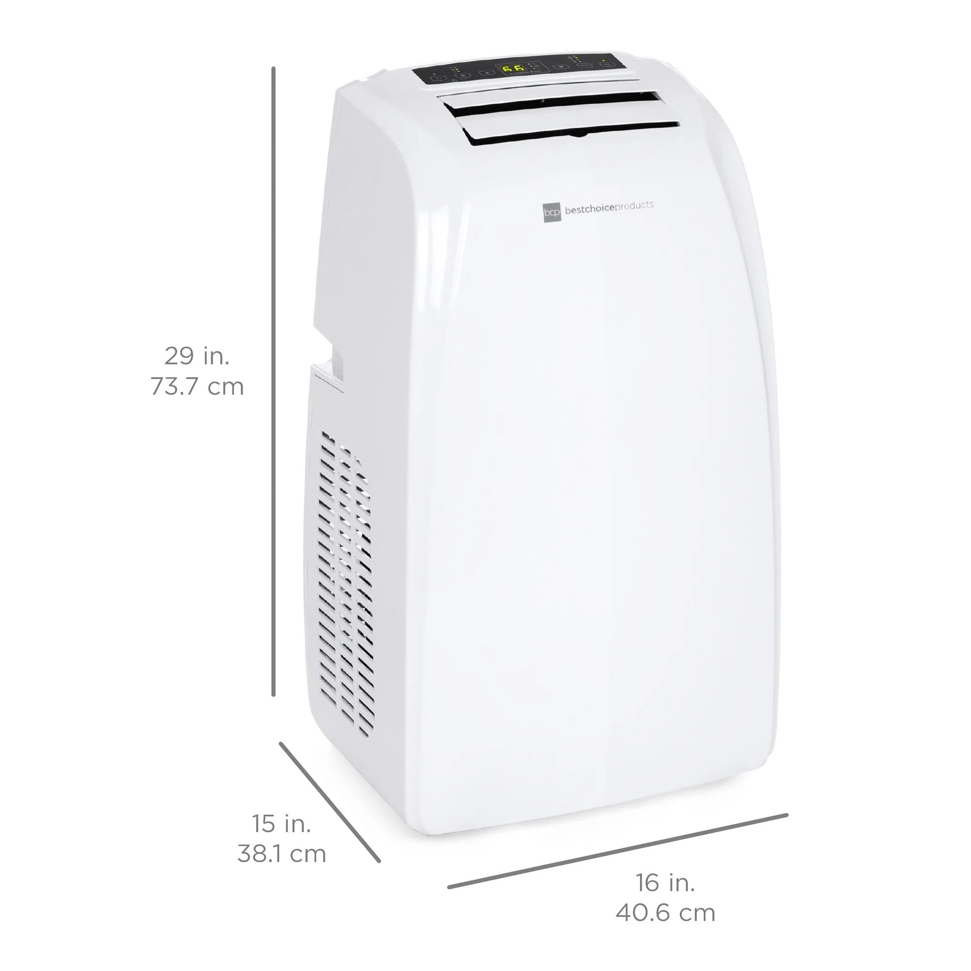 Portable 4-in-1 Air Conditioner & Heater w/ 14,000 BTU, Remote