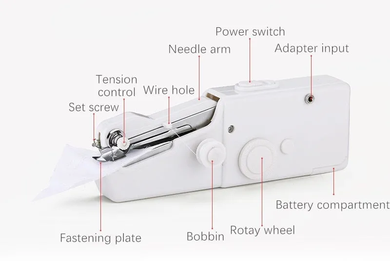 Portable Handheld Sewing Machine