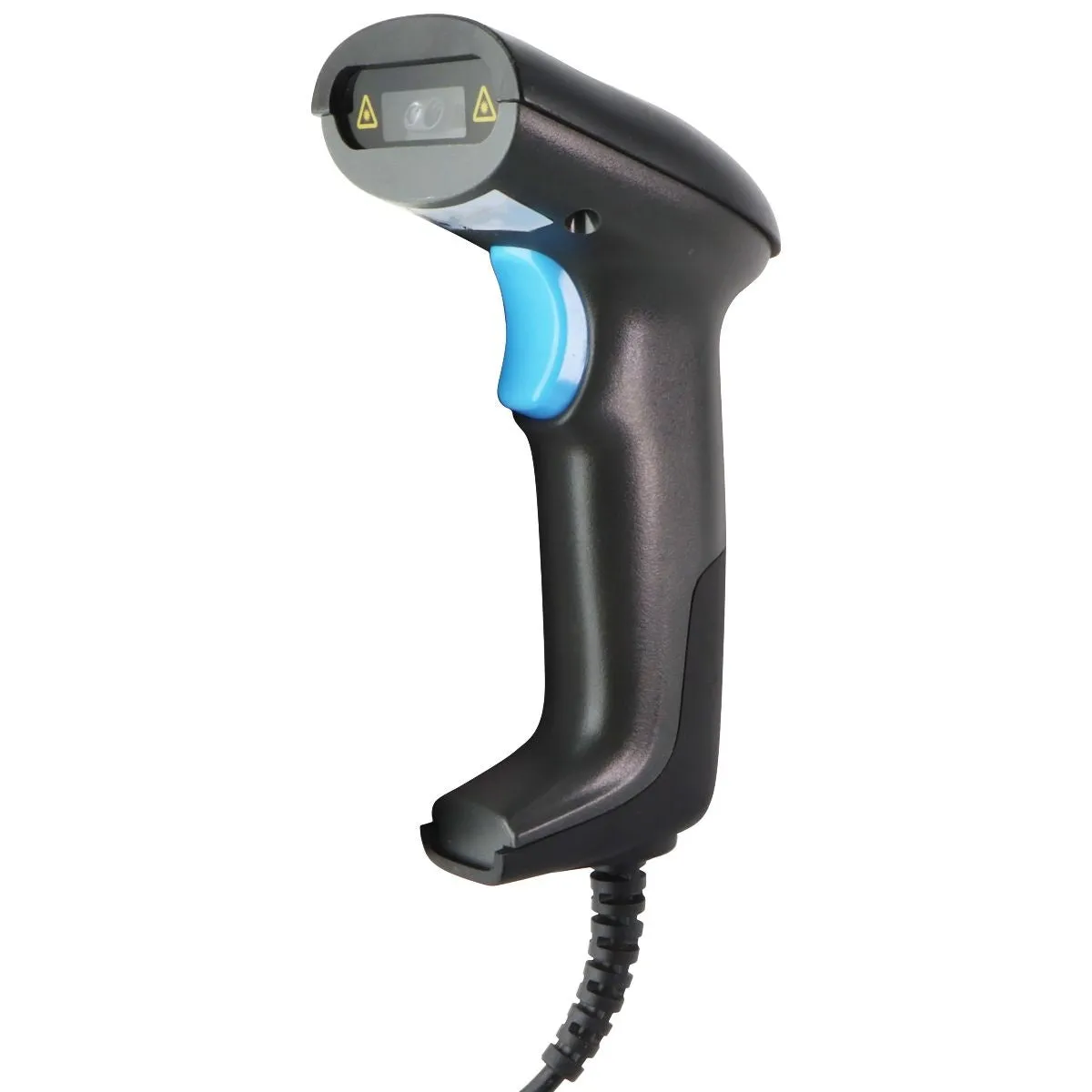 RealInn Handheld USB 2D Barcode Scanner - Black/Blue